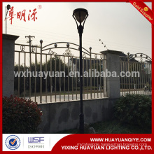 Decorative garden light pole